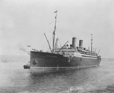 Photograph of the S.S. EMPRESS OF IRELAND, circa 1906