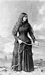 Photograph of Miss Christy Ann Morrison, one of the two survivors of the sinking of S.S. ASIA in Georgian Bay (September 14, 1882