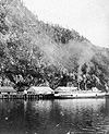 Photograph of the ISLANDER, which struck an iceberg in Stephens Passage, Alaska and sank in a few minutes in 365 feet of water