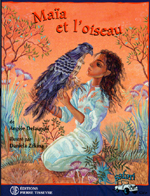 Cover of book, MAÏA ET L'OISEAU