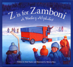 Cover of book, Z IS FOR ZAMBONI: A HOCKEY ALPHABET