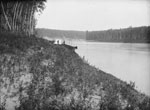 Richard G. McConnell on Wabasca River