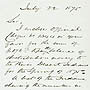 Plaintes des chefs de la réserve Maniwaki contre l'agent des Indiens M. Baudin, Québec, en 1874-1875. RG 10, volume 1940, dossier 3897, 41 pages