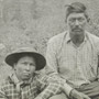 Photograph of Chief Michel Batise and his wife, Matachewan Reserve, July 1906