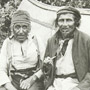 Photo d'hommes des Premières nations à Flying Post, juillet 1906