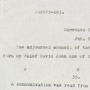 Rapports, correspondance et notes de service au sujet du vol de 11 ceintures wampum dans la réserve des Six-Nations à Brantford, de 1900 à 1951. RG 10, volume 3018, dossier 220155, 38 pages