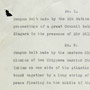 Rapports, correspondance et notes de service au sujet du vol de 11 ceintures wampum dans la réserve des Six-Nations à Brantford, de 1900 à 1951. RG 10, volume 3018, dossier 220155, 38 pages