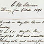 Journaux conservés par des agents des Indiens pendant une excursion en Colombie-Britannique, juin à octobre 1898. RG 10, volume 3938, dossier 120710-2, 30 pages