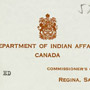 Correspondance, notes de services et articles de journaux au sujet de la formation de la Ligue des Indiens du Canada par Frederick O. Loft de la bande des Six-Nations