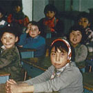 Photograph of a class of Inuit students, Coral Harbour (Salliq), Nunavut, 1964