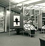 Photograph of a section of the GLENN GOULD 1988 exhibition